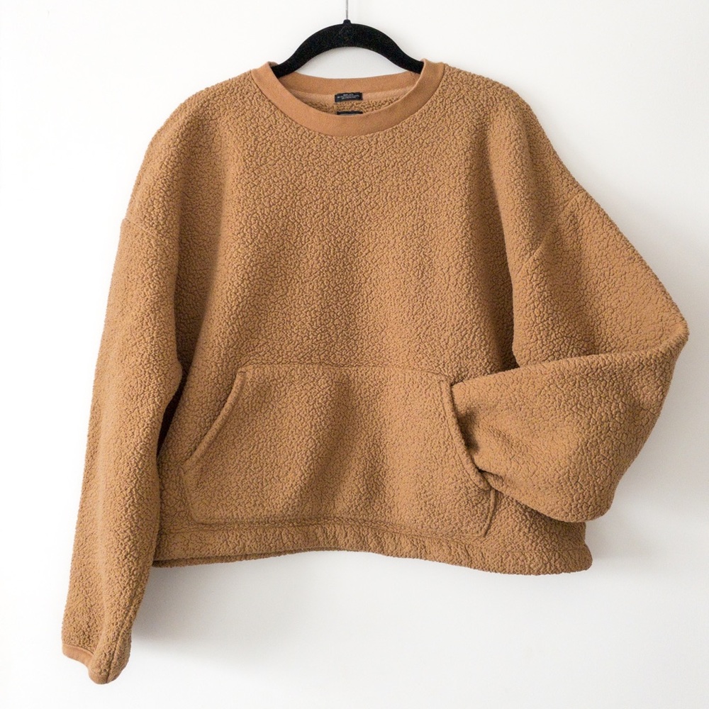 🧸 Cozy Gap Teddy Bear Fleece Pullover